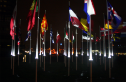 EPO – 40 vlaggen verlicht