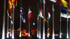 EPO – 40 flags illuminated